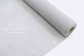 DEADSTOCK Japanese Fabric Shokunin Collection Azumadaki Cotton Silk Blend - light grey - 50cm